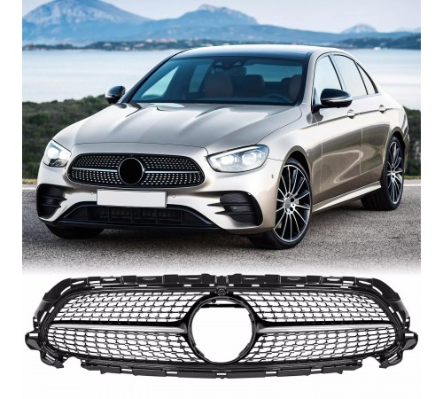 Mercedes Benz W213 diamond stiliaus priekinės grotelės 2020-